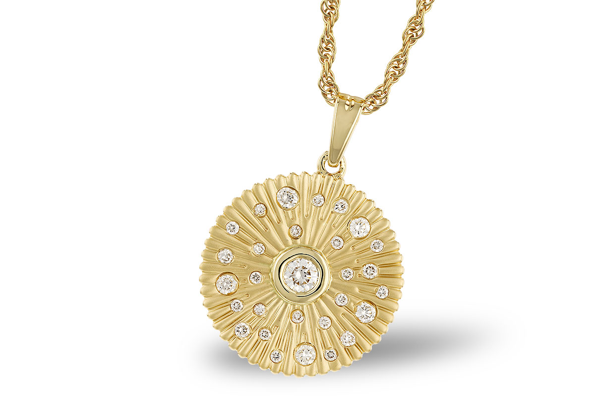 A238-40538: NECKLACE .24 TW