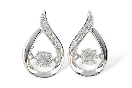 A242-92347: EARRINGS .37 TW