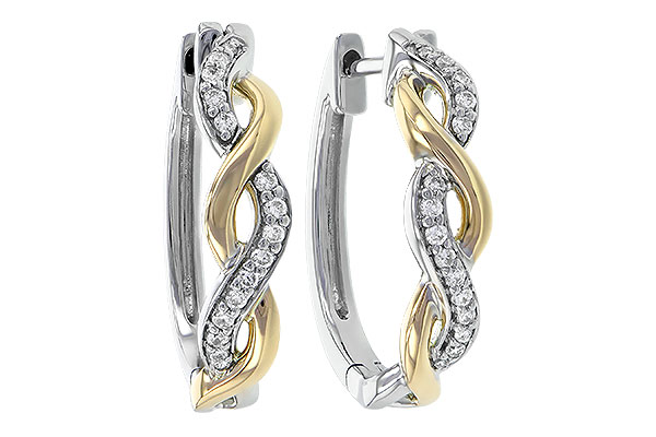 A243-82347: EARRINGS .15 TW
