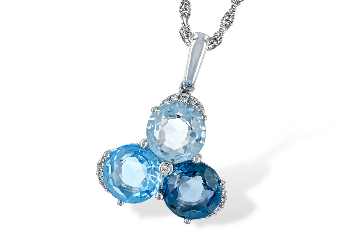 A243-83265: NECK 4.01 BLUE TOPAZ 4.06 TGW