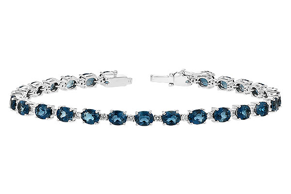 A243-84101: BRACELET 8.97 LONDON BLUE TPZ 9.55 TGW