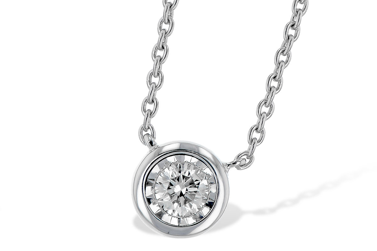 A327-45938: NECKLACE .15 BR (18")