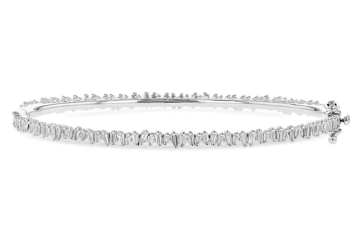 A327-46865: BANGLE .75 TW BAGUETTE DIAS