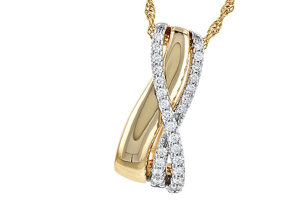 A327-47783: NECKLACE .26 TW