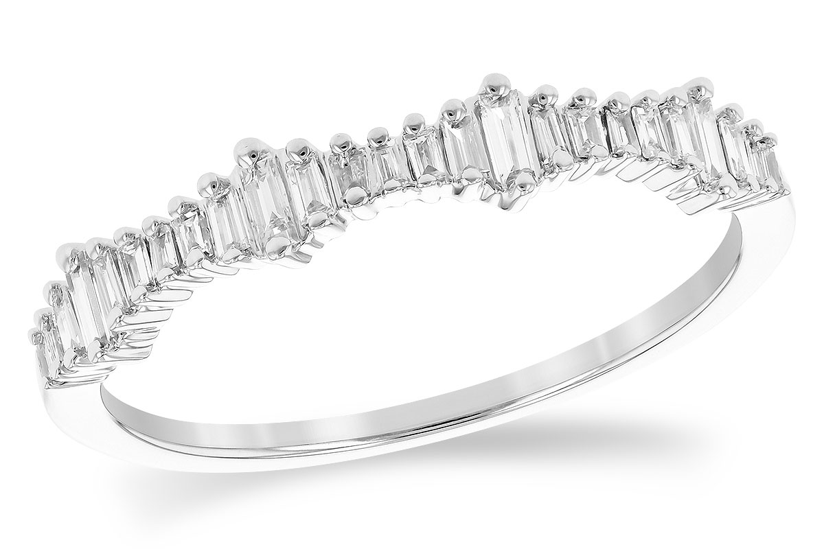 A327-52329: LDS WED RG .20 TW BAGUETTES
