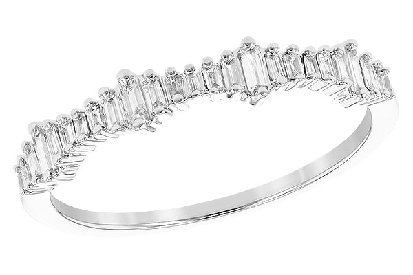 A327-52329: LDS WED RG .20 TW BAGUETTES