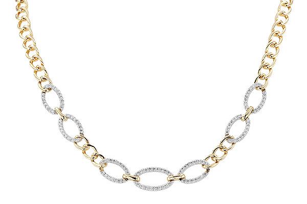 A328-38674: NECKLACE 1.12 TW (17")(INCLUDES BAR LINKS)