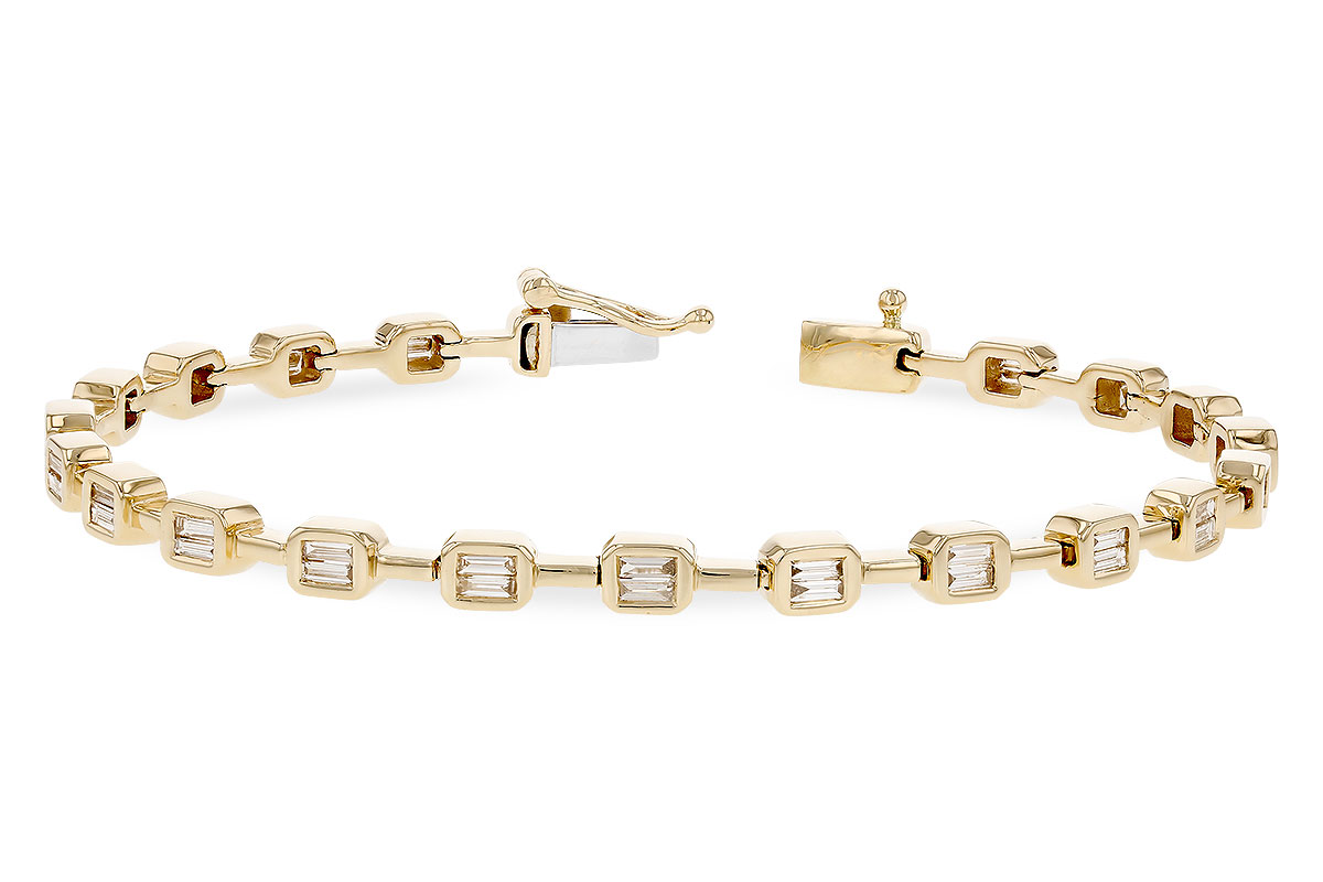 A328-41401: BRACELET .90 TW BAGUETTE
