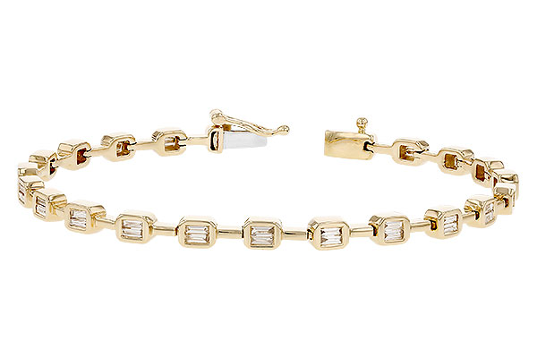 A328-41401: BRACELET .90 TW BAGUETTE
