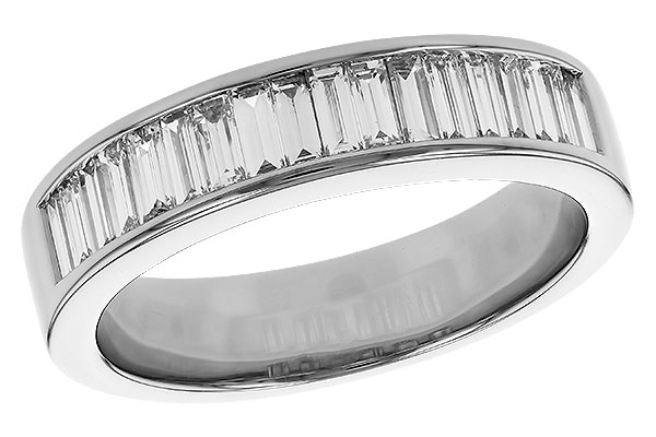 A329-27792: LDS DIA WED RG .70 TW BAGUETTES