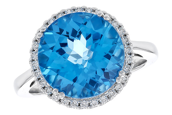A329-30510: LDS RG 7.20 BLUE TOPAZ 7.42 TGW