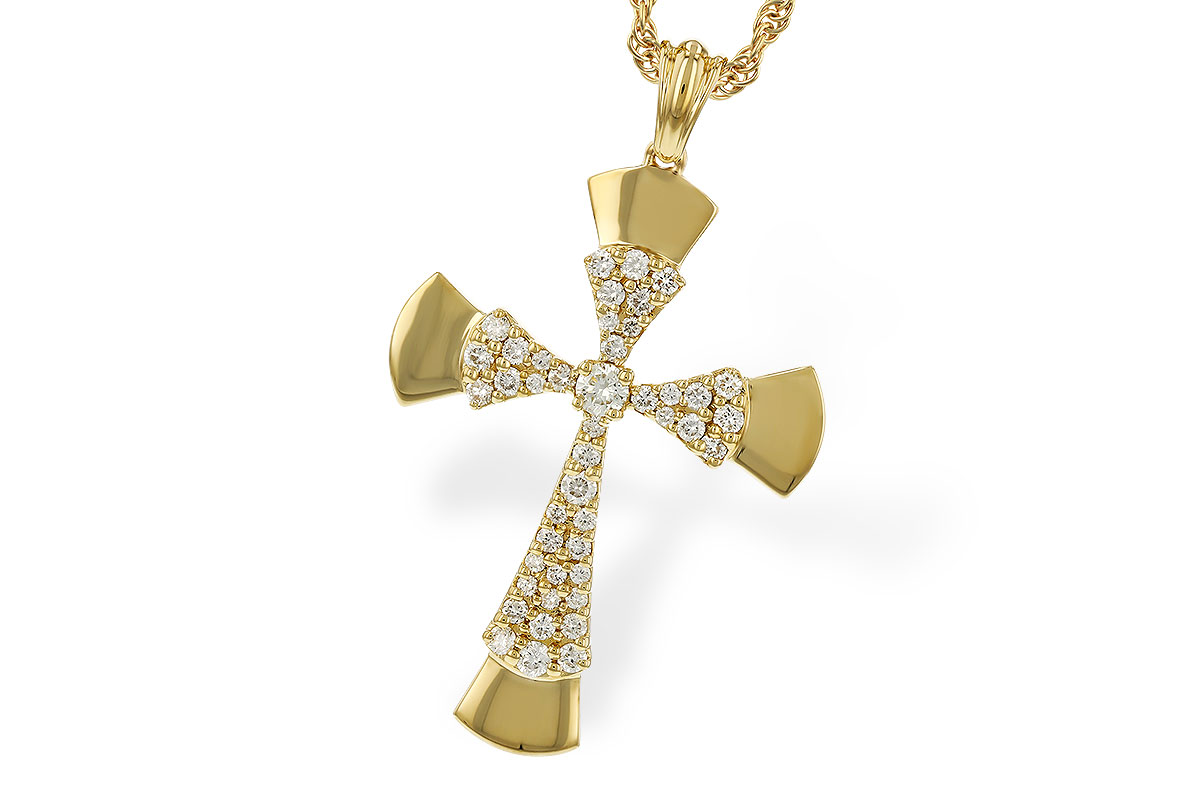 A329-34129: NECKLACE .36 TW