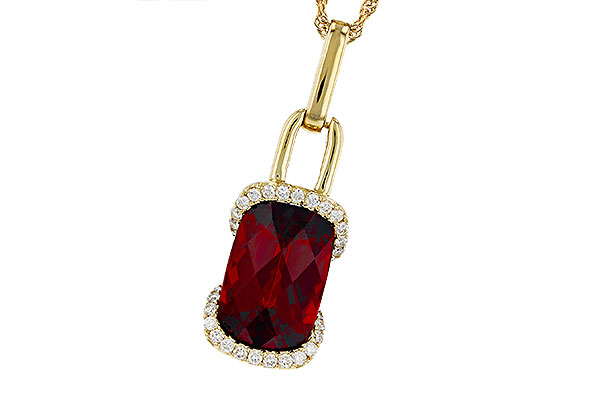 A330-18665: NECK 4.30 GARNET 4.45 TGW (12x8MM GAR)