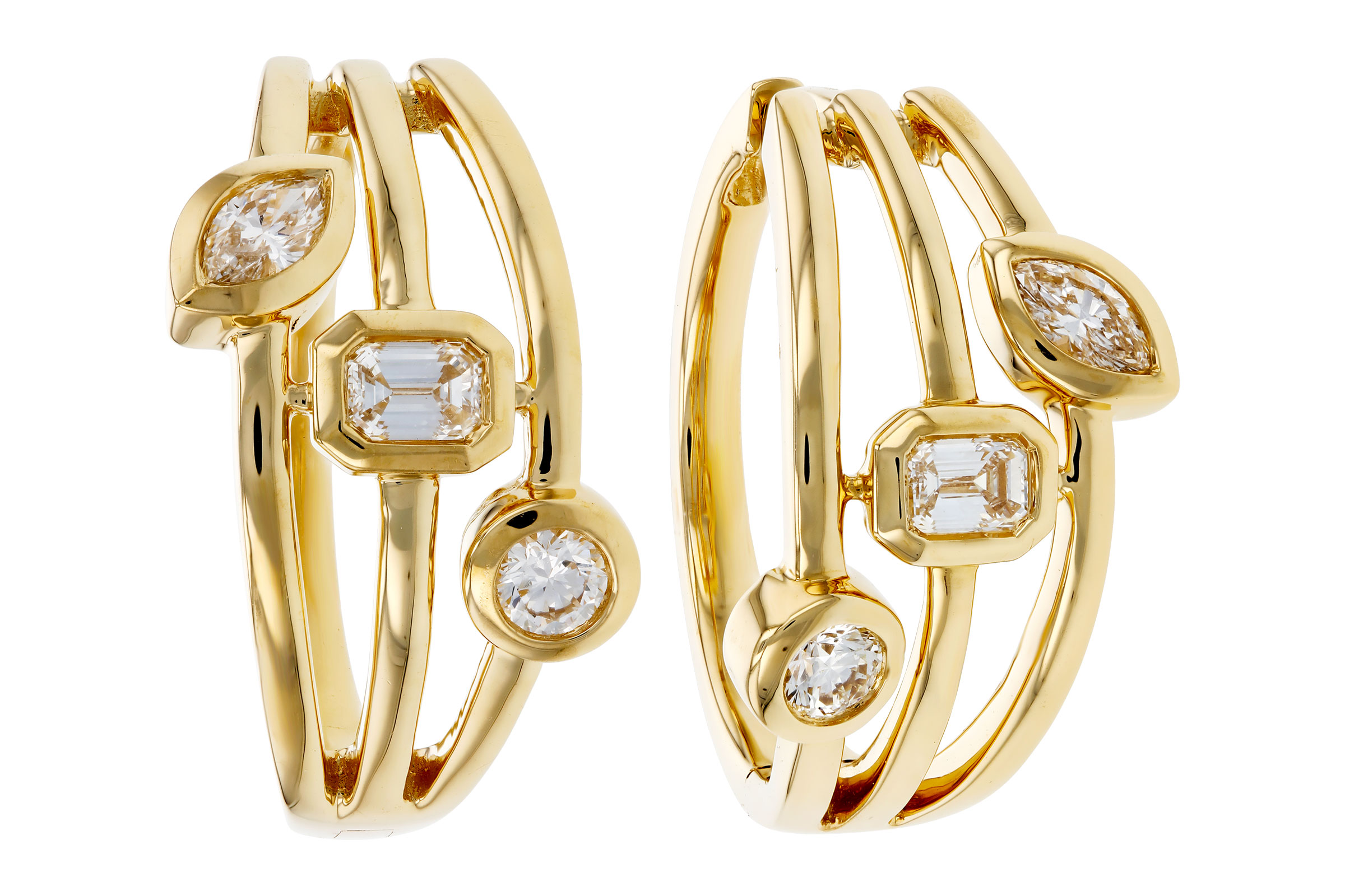 A330-19601: EARRINGS .45 TW (BR/EC/MQ)