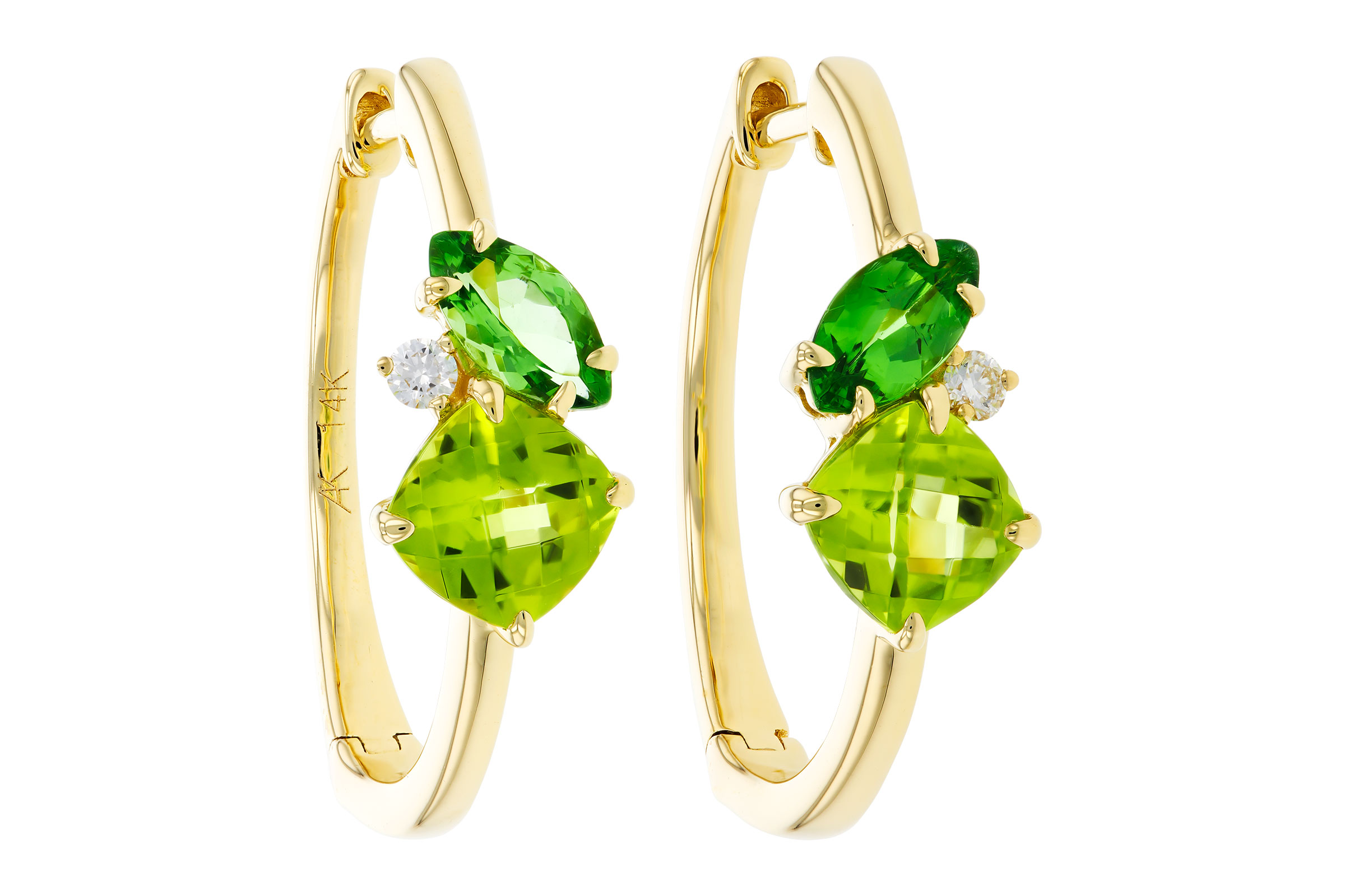 A330-20465: EARRINGS 1.69 TW SEMI-PREC (PER,TSAV) 1.73 TGW