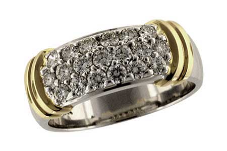 B147-45965: LDS WED RG .75 TW
