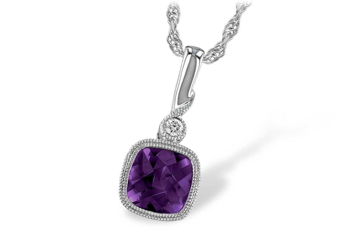 B238-44165: NECK .84 AMETHYST .86 TGW