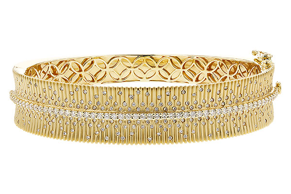 B239-27783: BANGLE BRACELET 1.94 TW (63X54MM)