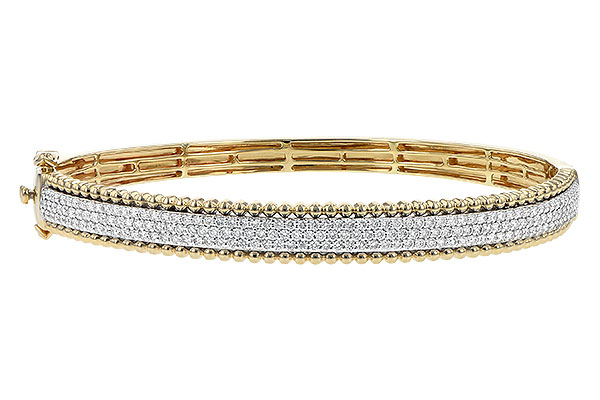 B244-78647: BANGLE BRACELET 1.45 TW