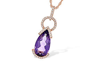 B244-79547: NECK 2.44 AMETHYST 2.58 TGW