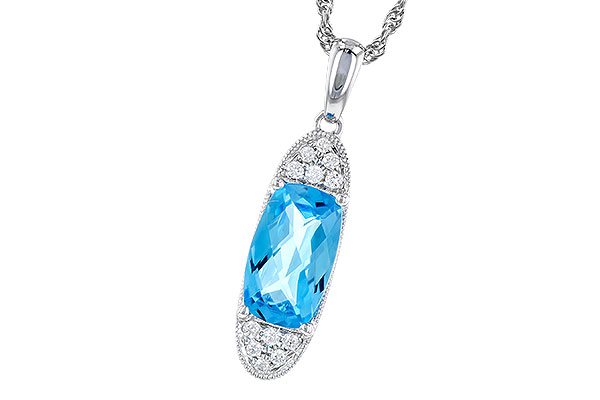 B328-36847: NECK 2.02 BLUE TOPAZ 2.12 TGW