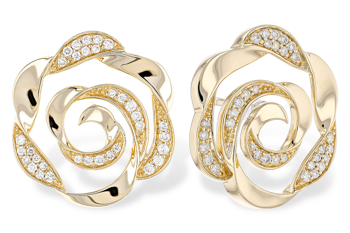 B328-39574: EARRINGS .25 TW