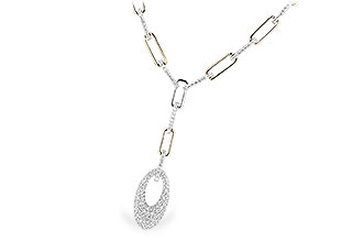 B328-40456: NECKLACE 1.05 TW