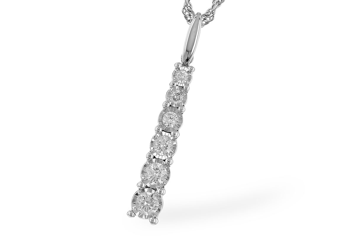 B328-45010: NECKLACE .25 TW