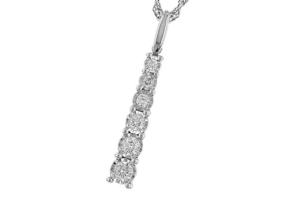 B328-45010: NECKLACE .25 TW