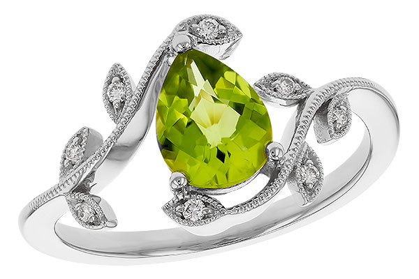 B329-29610: LDS RG 1.16 PERIDOT 1.22 TGW (8x6MM PER)