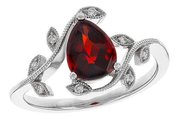 B329-34119: LDS RG 1.34 GARNET 1.40 TGW (8x6MM GAR)