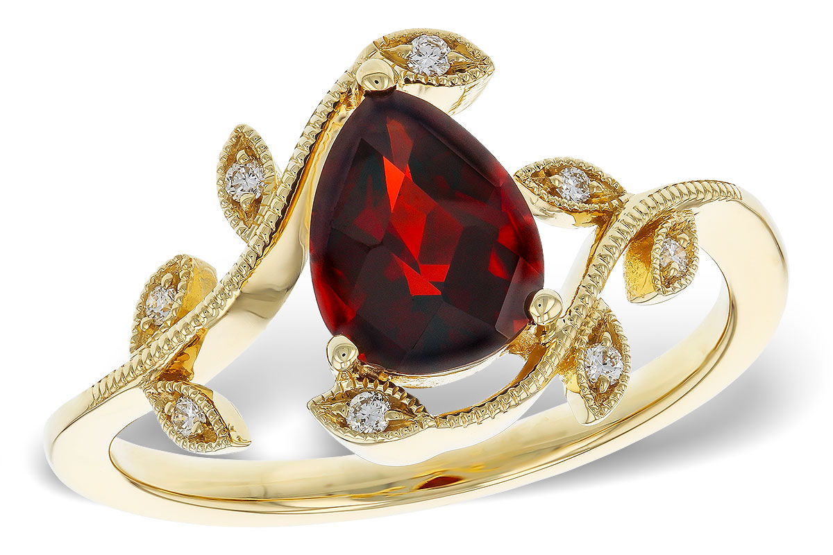B329-34119: LDS RG 1.34 GARNET 1.40 TGW (8x6MM GAR)