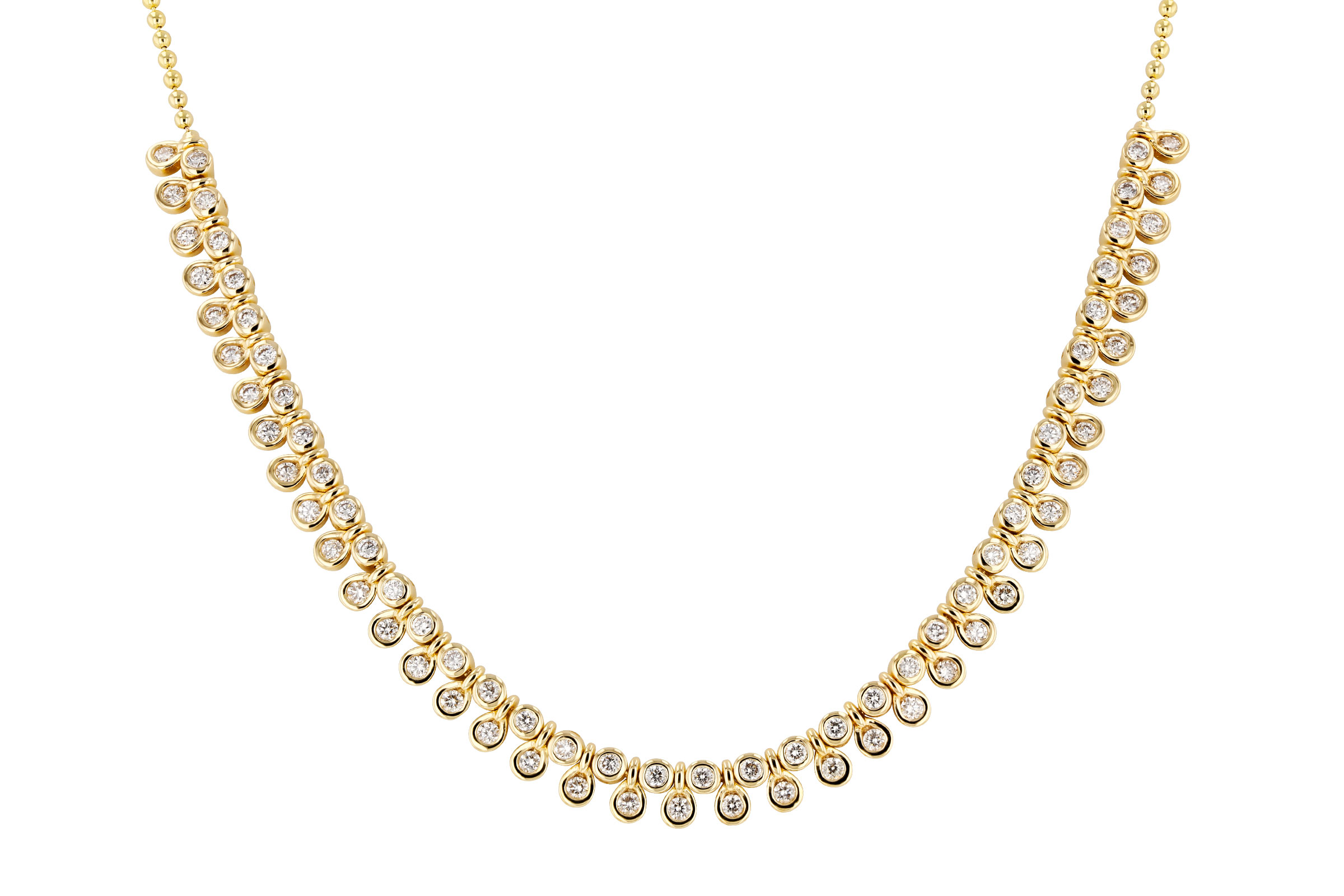 B330-20465: NECKLACE 1.50 TW (17")