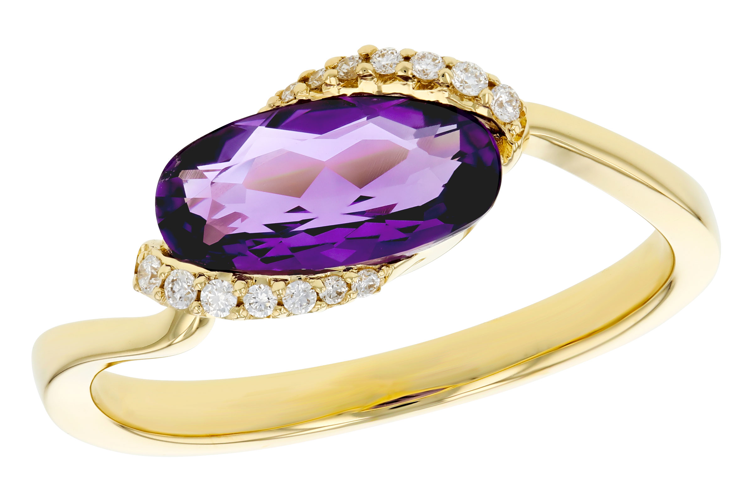B330-20501: LDS RG 1.07 TW AMETHYST 1.13 TGW (10x5MM AMY)