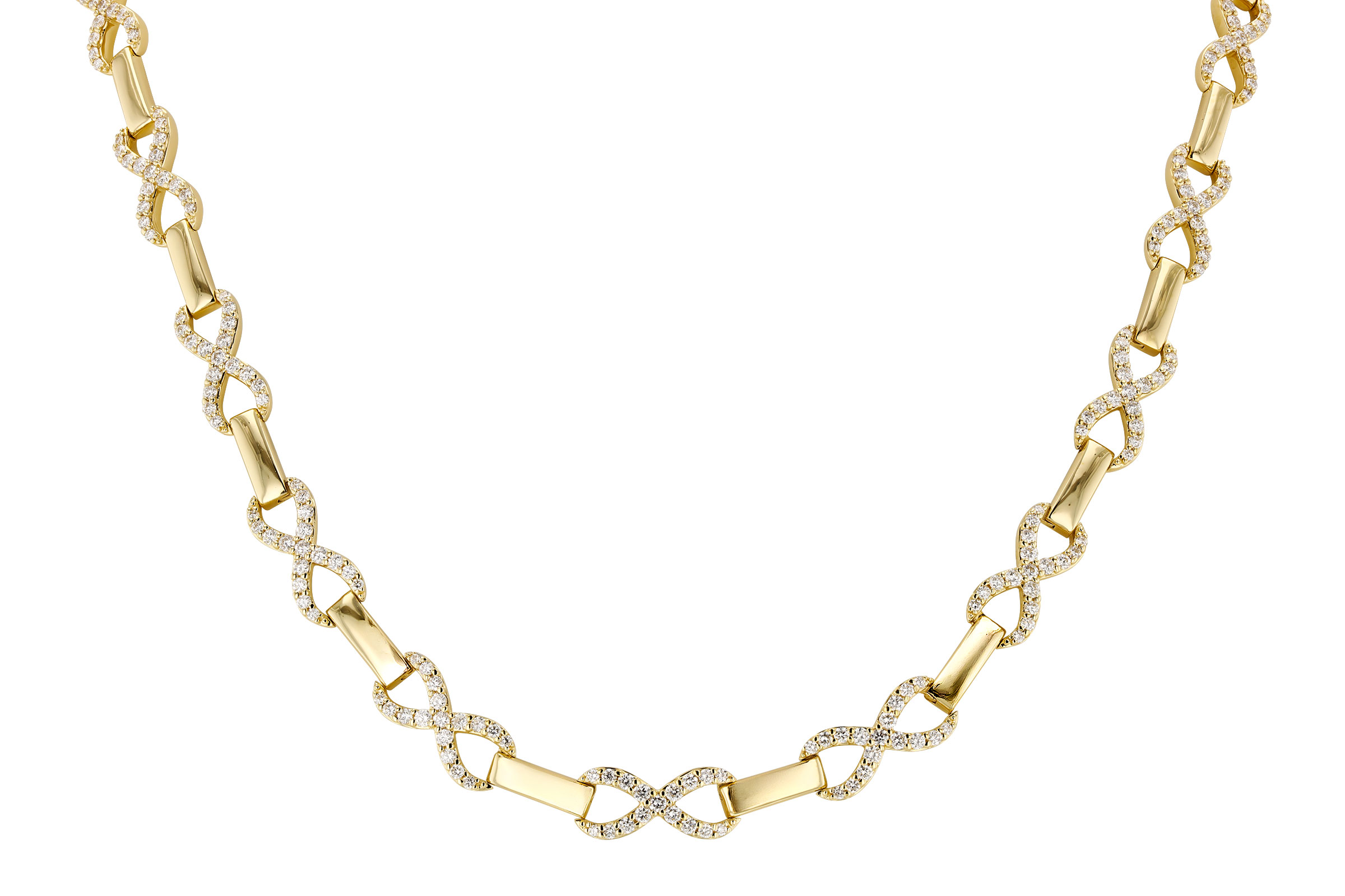 B330-20510: NECKLACE 2.20 TW (17")