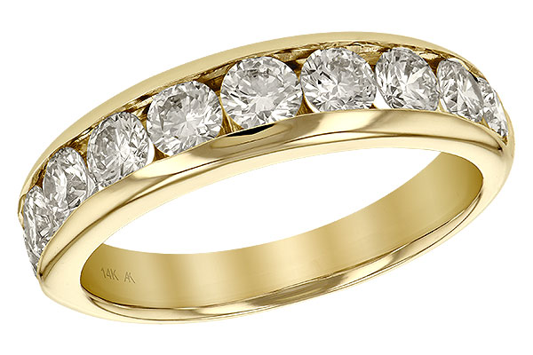 C147-51428: LDS WED RG 1.50 TW (10 STONES)