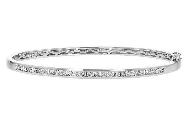 C243-86856: BANGLE BRACELET 1.00 TW