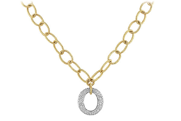 C244-74119: NECKLACE 1.02 TW (17 INCHES)