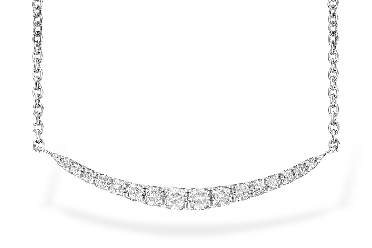 C244-77810: NECKLACE .20 TW (16 STONES)