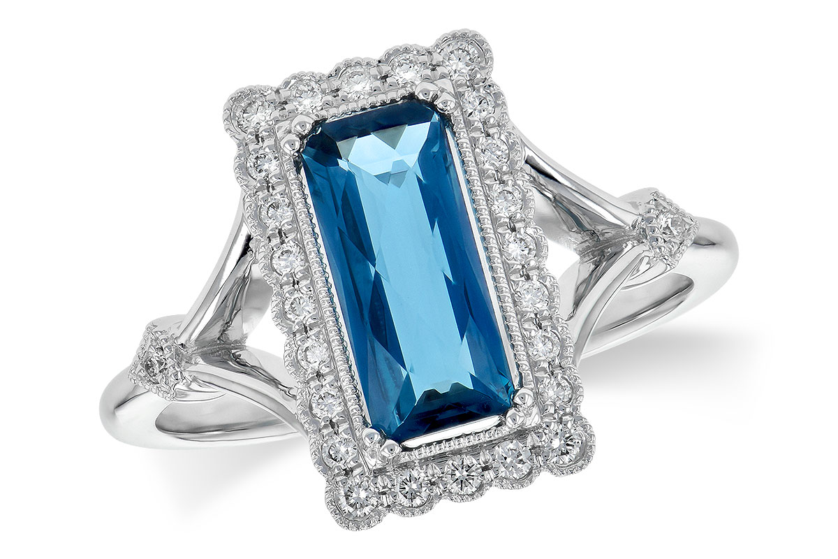 C244-78710: LDS RG 1.58 LONDON BLUE TOPAZ 1.75 TGW