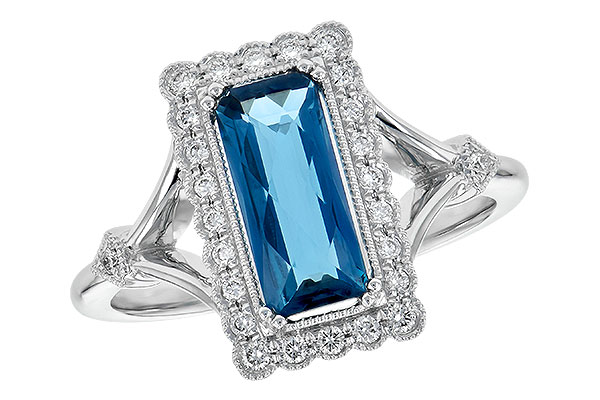 C244-78710: LDS RG 1.58 LONDON BLUE TOPAZ 1.75 TGW