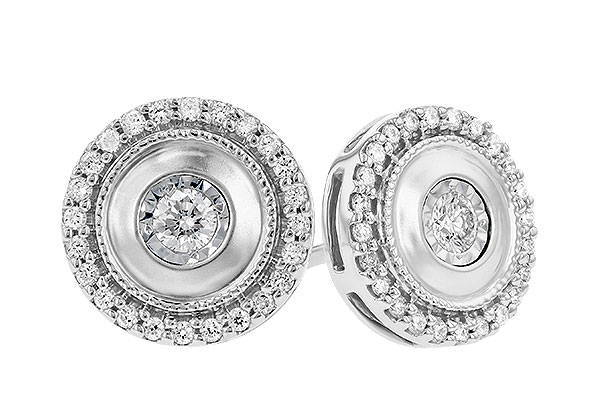 C327-46865: EARRINGS .30 TW