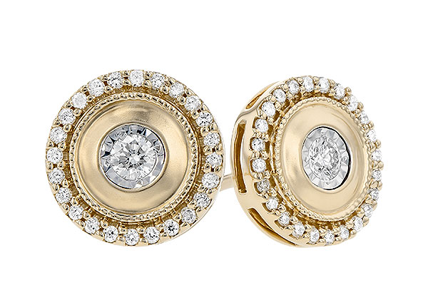 C327-46865: EARRINGS .30 TW