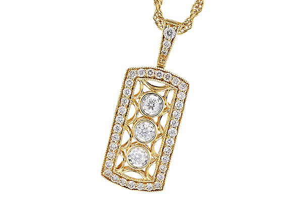 C327-51410: NECKLACE .40 TW