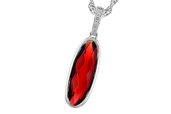 C327-54092: NECK 2.02 GARNET 2.05 TGW