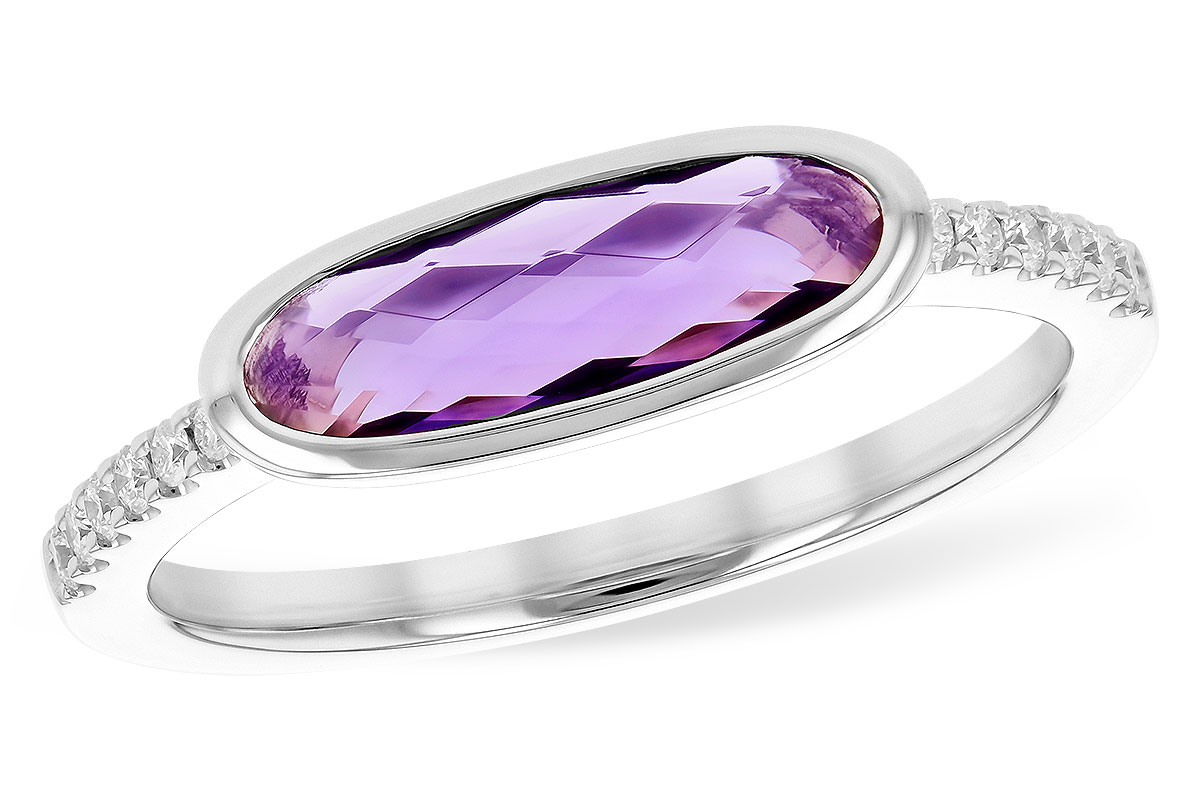 C327-54147: LDS RG .92 AMETHYST 1.02 TGW