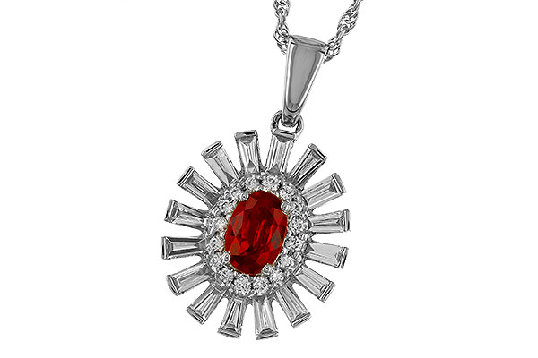 C328-44119: NECK .58 RUBY TW 1.10 TGW (6x4MM RUBY)