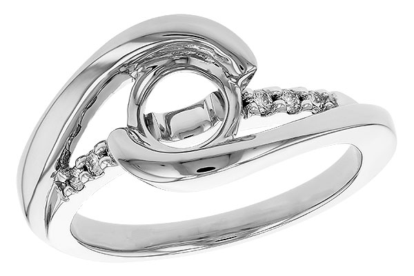 C328-45074: LDS SEMI DIA RG .09 TW (FOR 1CT BR)