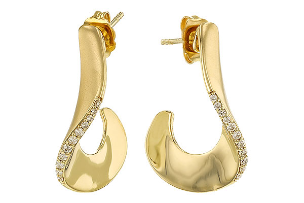 C329-27765: EARRINGS .14 TW