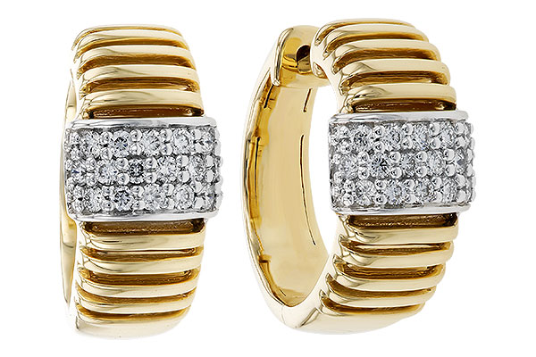 C329-28683: EARRINGS .23 TW